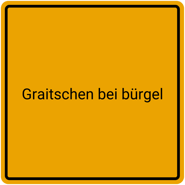 Meldebestätigung Graitschen bei Bürgel